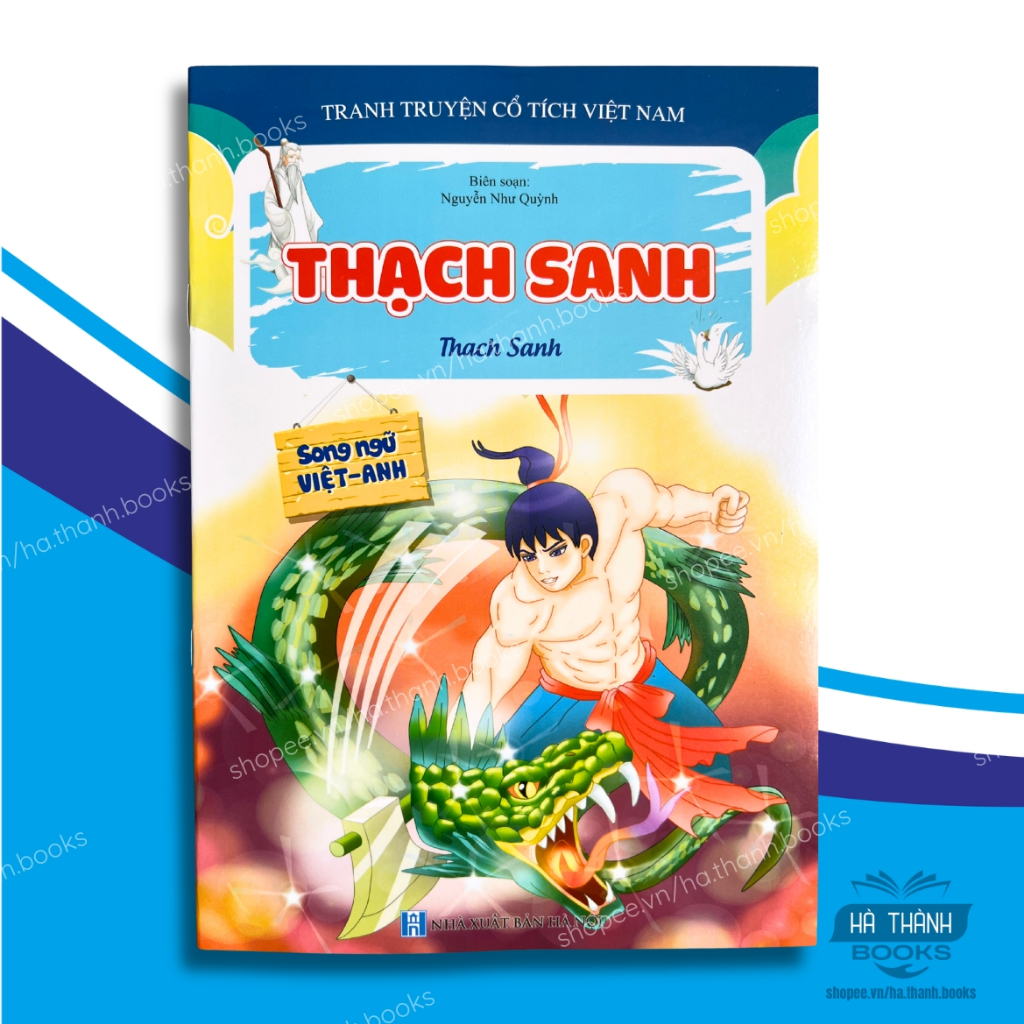 Sách Truyện Cổ Tích Việt Nam - Thánh Gióng, Thạch Sanh (Song Ngữ Việt Anh)