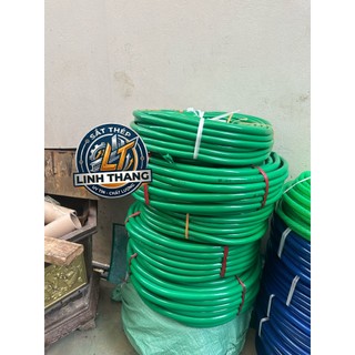 Cuộn 50 mét ống dây dẫn nước phi 21, phi 27 nhựa dẻo, mềm màu xanh lá