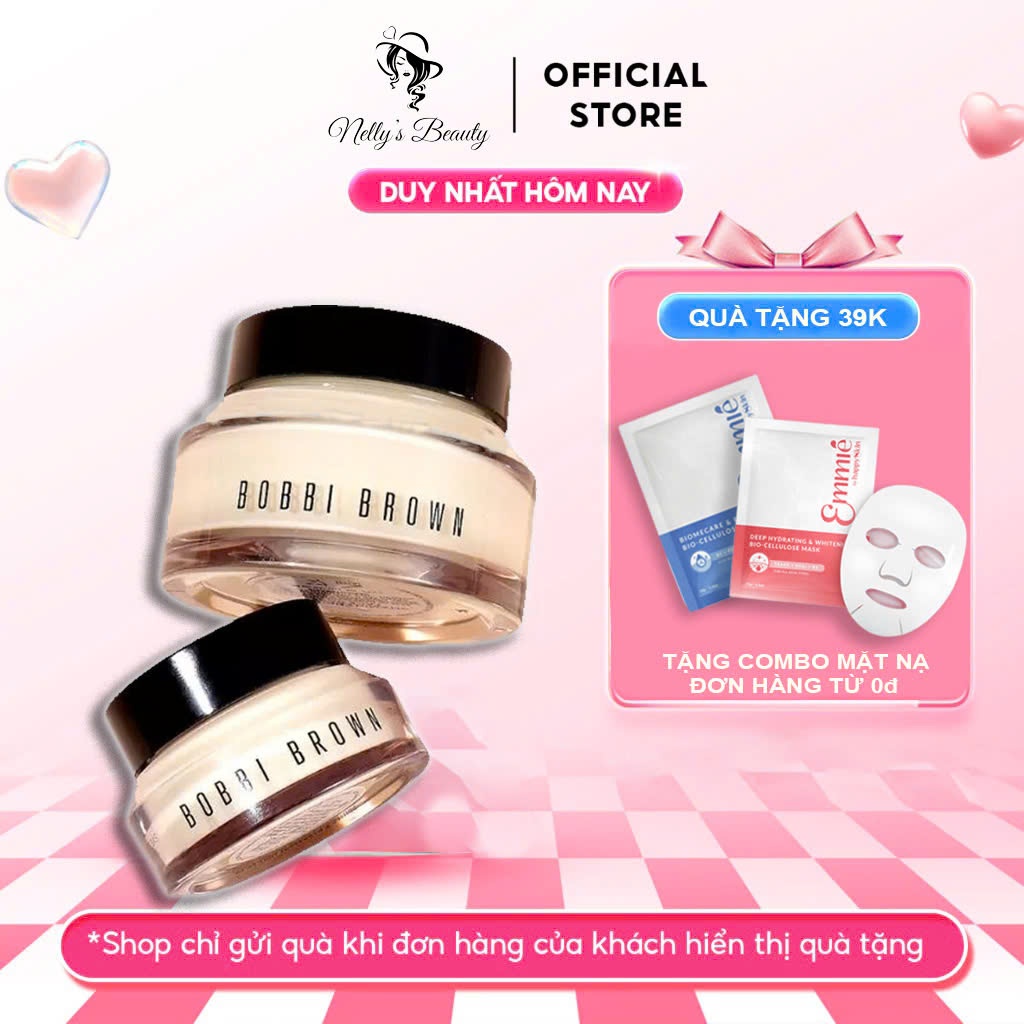 Kem Lót Dưỡng Ẩm Bobbi Brown Vitamin Enriched Face Base Priming Moisturizer 15ml&50ml Chính Hãng