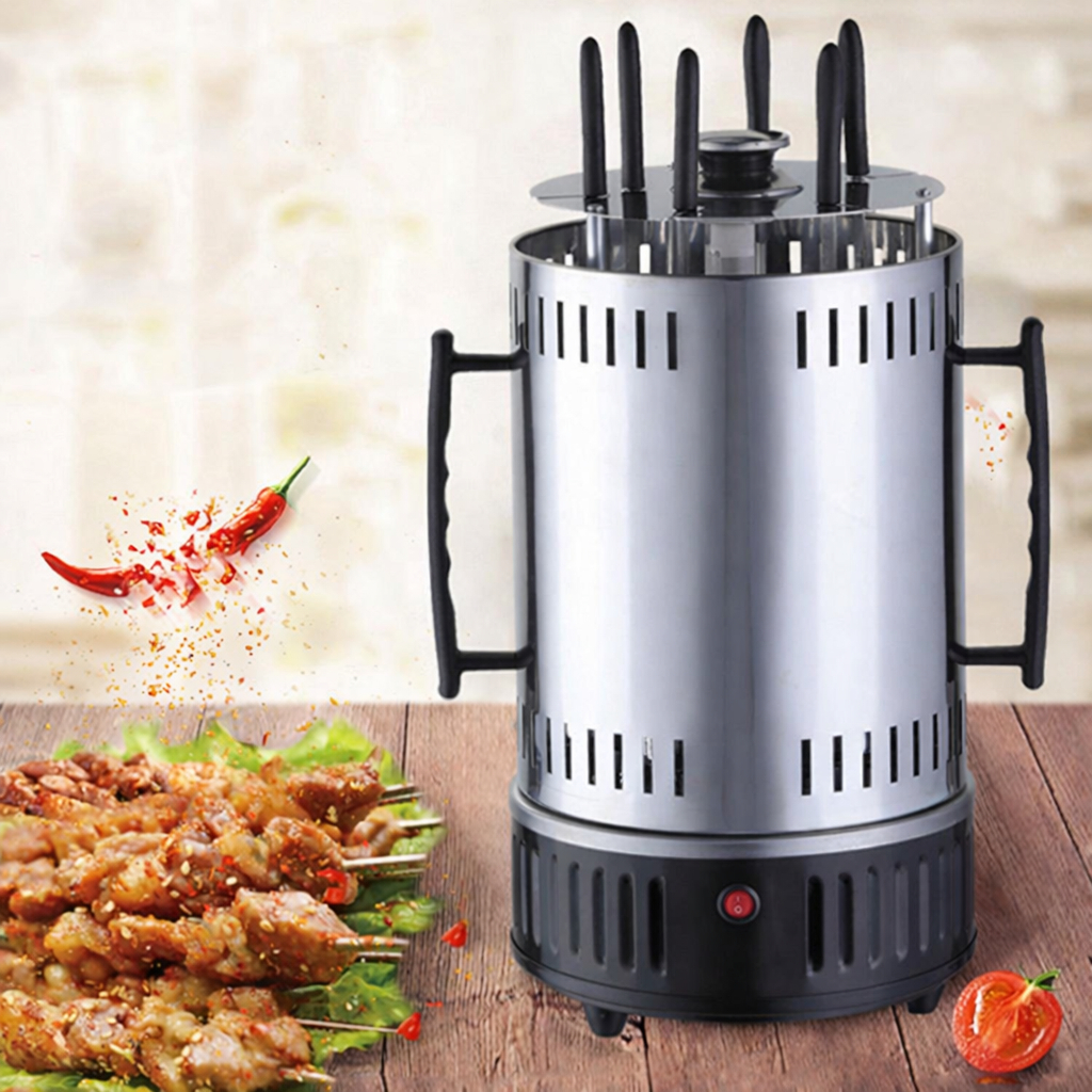 Bếp nướng hải sản DORON 2800W quay tự động 360 độ, thịt chín đều