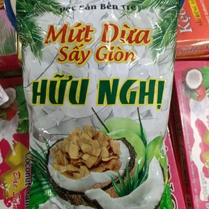 Mứt dừa sấy giòn Hữu Nghị ( 275g ) -- đặc sản Bến Tre