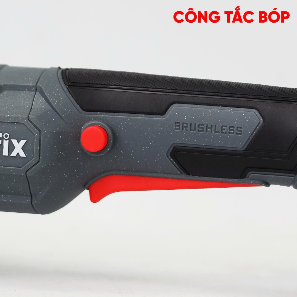 Máy Cắt Pin, Máy Mài Pin WORKFIX WF-AG100BV, 2 pin 15cell, Có tính năng chống xóc đá, chống khỏi động lại