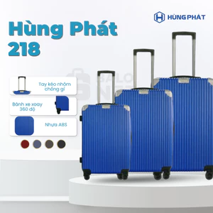 Vali Thời Trang Nhựa ABS UZO 218 Hùng Phát Chống Xước, Chống Va Đập bảo hành 2 năm