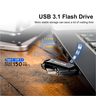 USB 3.2 OTG Sandisk Ultra Dual Drive Go Type-C SDDDC3-G46 64GB/128GB/256GB/512GB 400MB/s BH 5 năm