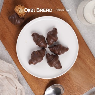 [Hoả tốc HCM] Bánh Snack Mini Croissant Phủ Socola/ Dâu/ Matcha/ Chuối Cobi Bread