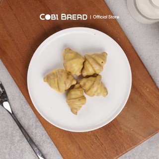 [Hoả tốc HCM] [Chuối] Bánh Snack Mini Croissant Phủ Hương Chuối Cobi Bread