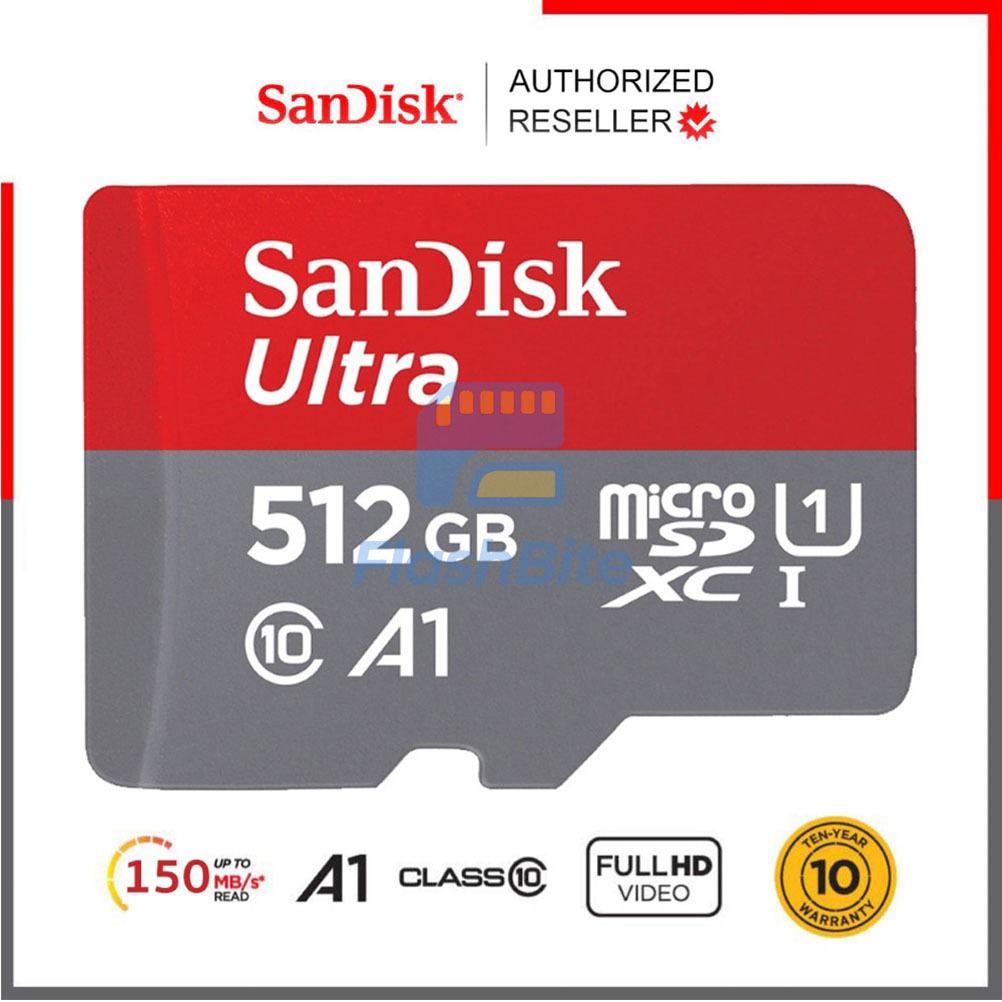 [CHÍNH HÃNG] Thẻ Nhớ SanDisk SD Card 16GB–1TB High Speed for Camera, Phone & Drone