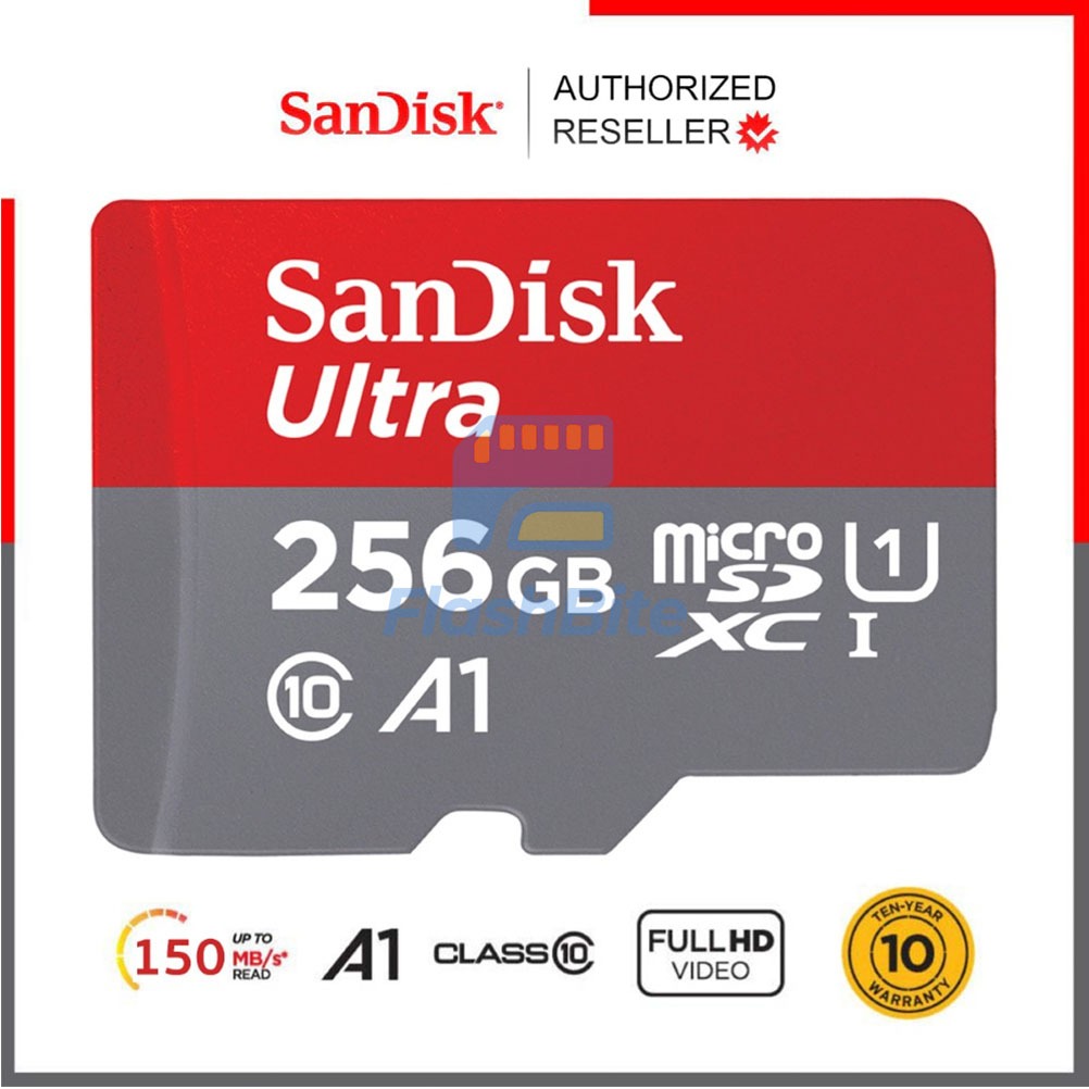 [CHÍNH HÃNG] Thẻ Nhớ SanDisk SD Card 16GB–1TB High Speed for Camera, Phone & Drone