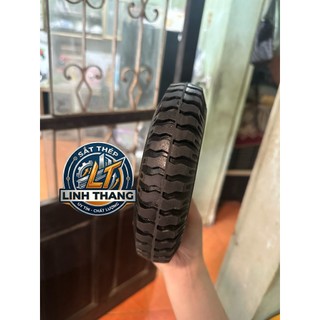 Bánh xe đẩy cao su đúc đặc- đk 20cm bi 6203 trục 17
