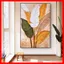 Tranh Tàu Lá Chuối Nghệ Thuật 3D Tráng Gương Cao Cấp – Tranh Treo Tường Tropical Decor Phòng Khách, Phòng Ngủ Bo Viền