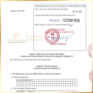 Nước hoa Laconic 30ml - Hương thơm trẻ trung, thanh lịch
