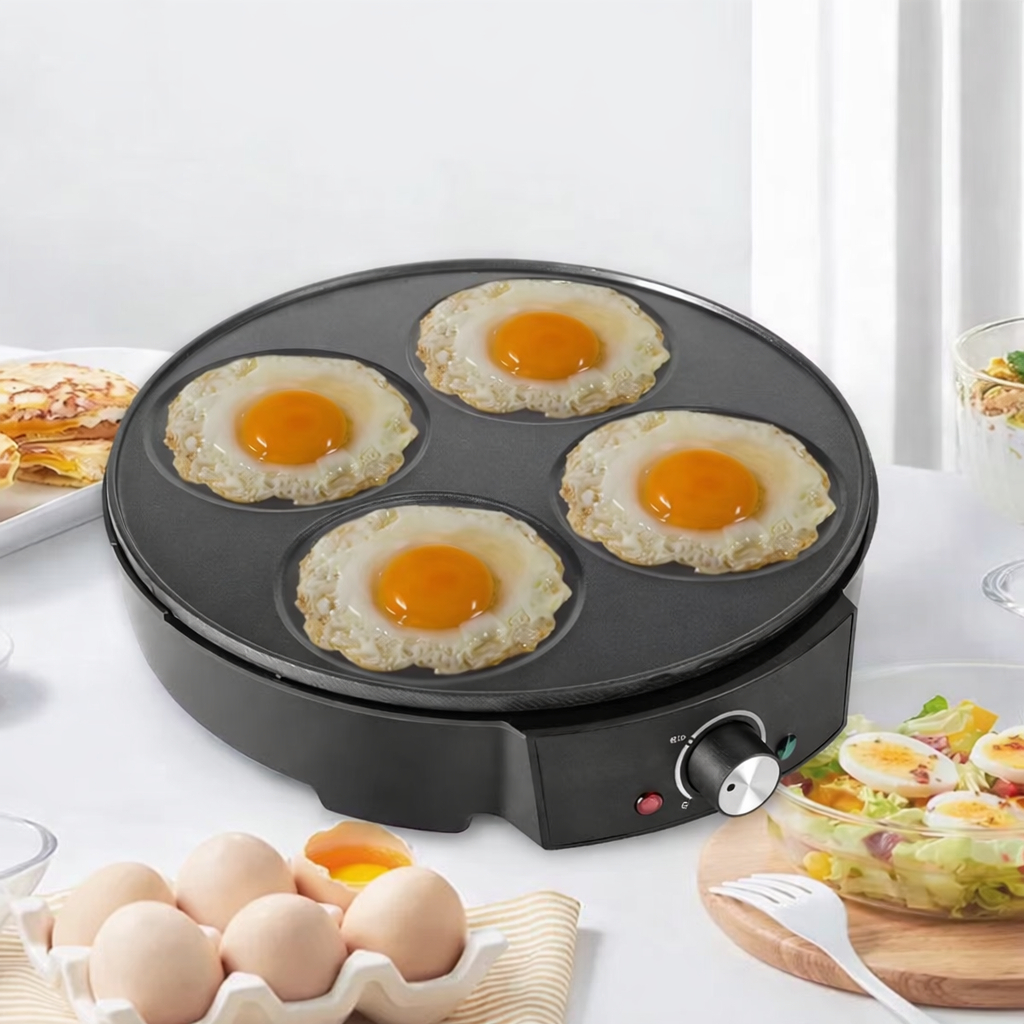 Máy làm đồ ăn sáng 1200W làm bánh tráng, nướng thịt ốp trứng đa năng