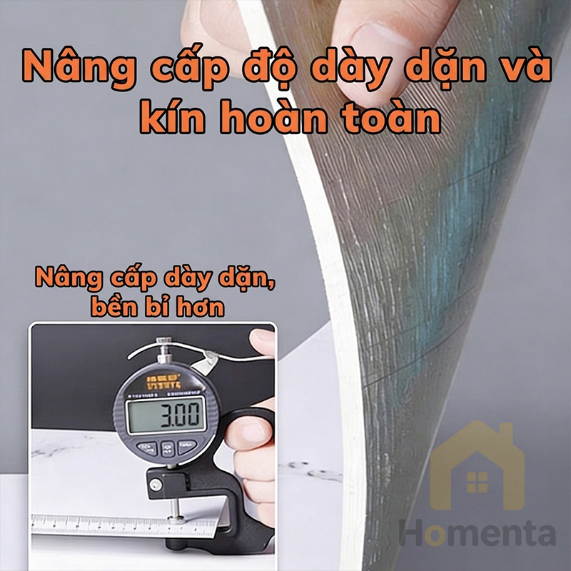 Giấy Dán Tường Xốp Dán Tường Vân Đá Giả PVC Cho Phòng Ngủ Và Phòng Khách Cách Nhiệt Chống Dầu Mỡ Chống Thấm Phủ Bóng
