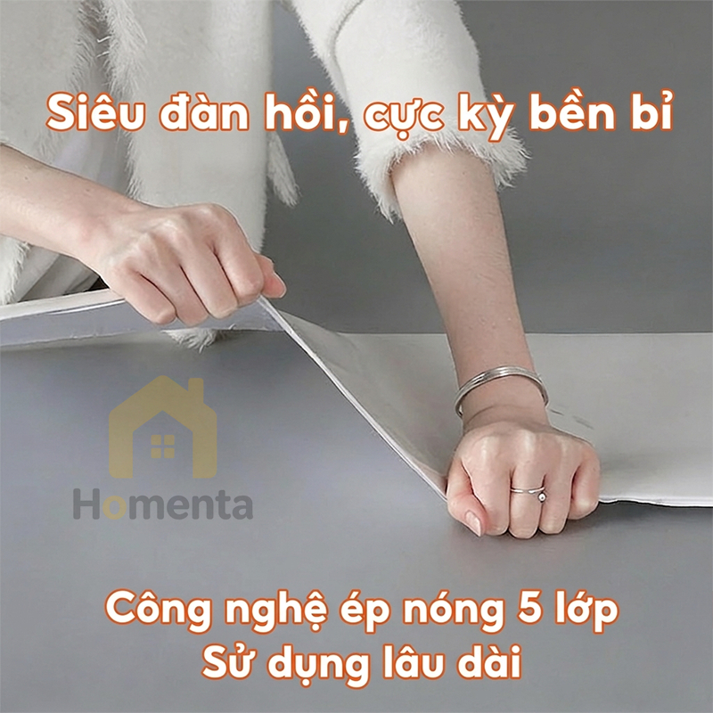 Giấy Dán Tường Xốp Dán Tường Vân Đá Giả PVC Cho Phòng Ngủ Và Phòng Khách Cách Nhiệt Chống Dầu Mỡ Chống Thấm Phủ Bóng
