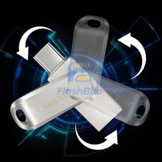 USB 3.2 OTG SanDisk Ultra Dual Drive Luxe SDDDC4-G46 upto 400MB/s 32GB/64GB/128G/256GB Bảo hành 5năm