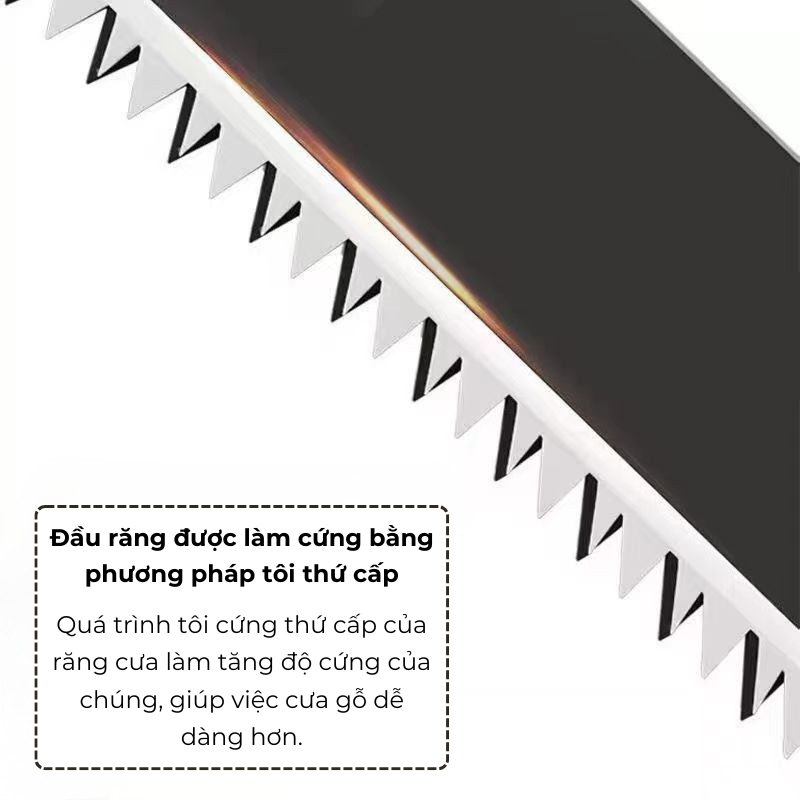 Cưa Barker Cầm Tay Công Nghệ Đức Cưa Cành To Thép không Rỉ Cao Cấp 350mm Made In JAPAN TitiHome
