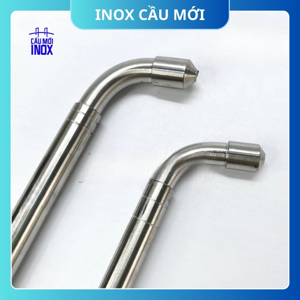 Chốt cửa dọc Inox 304, chốt cửa đuôi chuột, chốt cửa gỗ, sắt, nhôm bằng inox dài 40cm