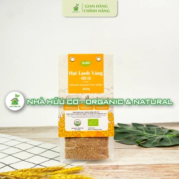 Hạt lanh vàng hữu cơ Anbio/C’LaVie 200g/100g - Shanti