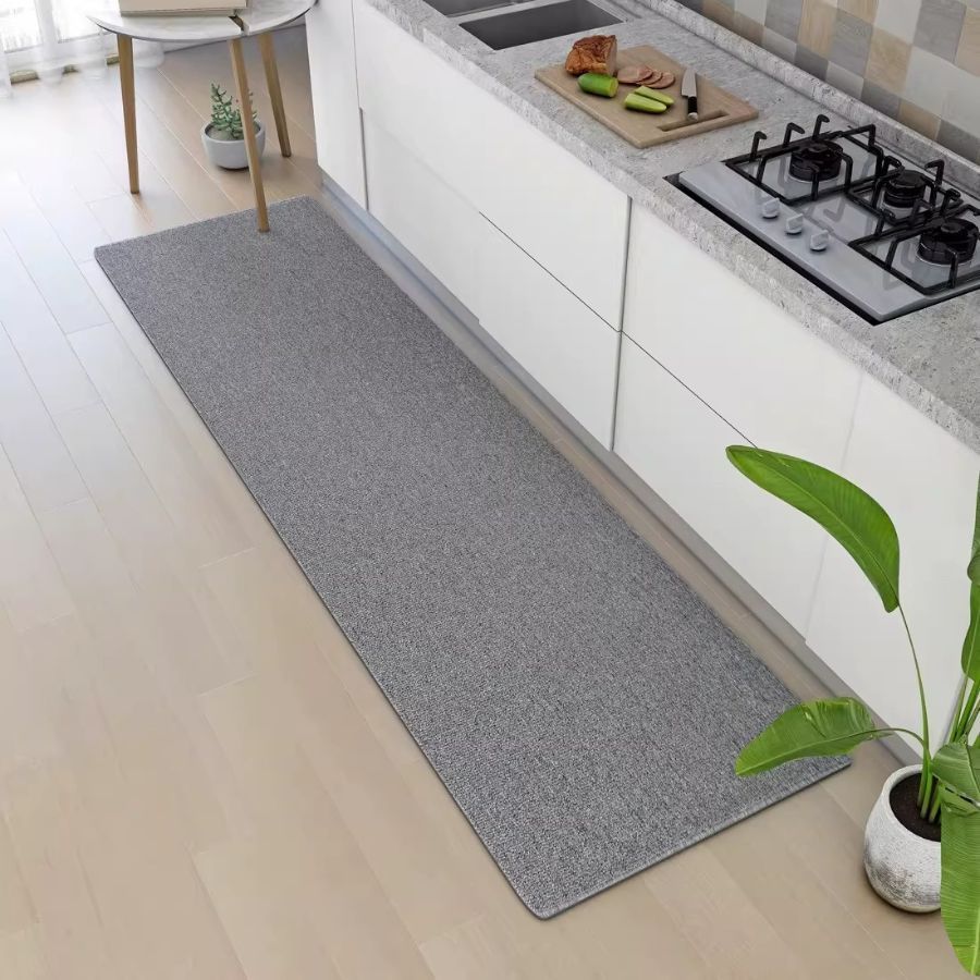 [Tấm Dài 1.5m &1.8m]Thảm lau Chân Nhà Bếp  Phong Cách Châu Âu Cao Cấp Chống Trượt-D1986