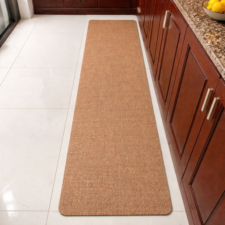 [Tấm Dài 1.5m &1.8m]Thảm lau Chân Nhà Bếp  Phong Cách Châu Âu Cao Cấp Chống Trượt-D1986
