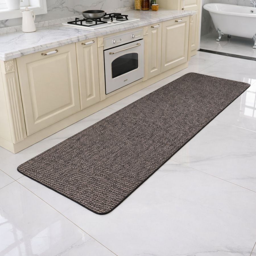 [Tấm Dài 1.5m &1.8m]Thảm lau Chân Nhà Bếp  Phong Cách Châu Âu Cao Cấp Chống Trượt-D1986