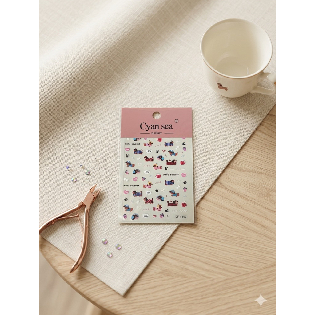 Set Sticker Dán Lưng Iphone Siêu Xinh – Dán Là Đẹp Ngay Cute Hàn Quốc – Hot Trend 2026 🔥✨-Nắng Case