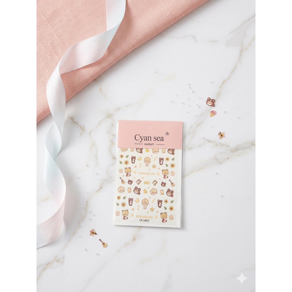 Set Sticker Dán Lưng Iphone Siêu Xinh – Dán Là Đẹp Ngay Cute Hàn Quốc – Hot Trend 2026 🔥✨-Nắng Case