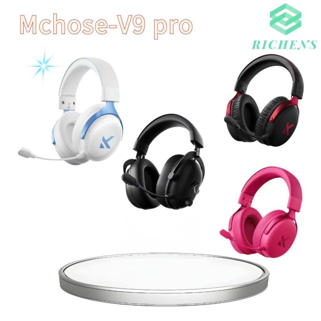 Tai nghe chơi game MCHOSE V9 Pro, tai nghe ba chế độ có mic