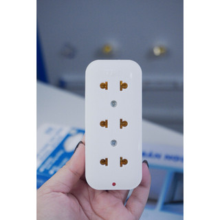 Ổ cắm điện 3 TPE có màng che - không dây chịu tải 2500W - OD3/6-OD3/8 siêu an toàn-thietbidienelec68