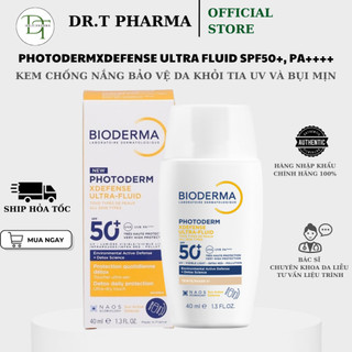 [HÀNG CÔNG TY] Kem chống nắng không nhờn rít Bioderma Photoderm XDefense Ultra Fluid SPF50+ (40ml)