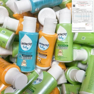 5 Chai Sữa tắm gội cho bé Lac ta cyd Giảm rô m sảy hă.m kẽ duong da cho bé và duy trì độ ẩm Chai 60ml