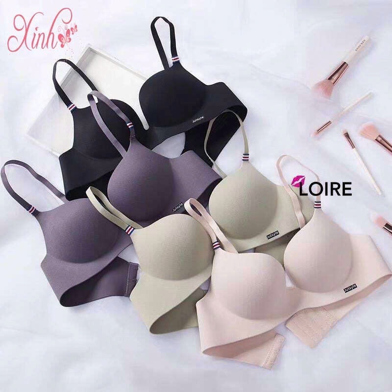 Áo ngực không gọng đúc su mềm mại thoáng mát, Áo lót nữ đệm mút vừa nâng ngực  LANIXA A560