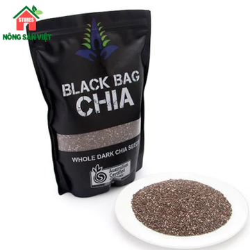 Hạt Chia Úc Túi 500gr Hạt Chia Hữu Cơ Hàng Chuẩn Date Mới