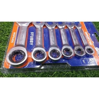 ĐỒ NGHỀ WADFOW  Bộ 6 Cờ lê vòng miệng tự động WSP6406