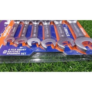 ĐỒ NGHỀ WADFOW  Bộ 6 Cờ lê vòng miệng tự động WSP6406