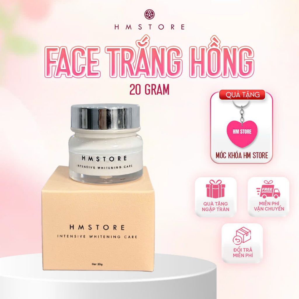 FACE TRẮNG HỒNG HM STORE - Dưỡng trắng, mờ thâm, trắng hồng