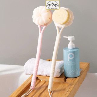 Bàn Chải Tắm Chà Lưng Tẩy Tế Bào Chết, Massage, Thư Giãn Thiết Kế Tay Cầm Dài Và Lông Mềm Mại