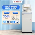 Cây nước nóng lạnh kết hợp Bàn pha Trà, Cafe FUJIHOME, cây nước bàn trà bình lọc nước âm nóng lạnh, cài đặt nhiệt độ sôi — ảnh 1
