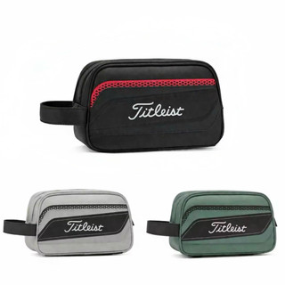 Túi Cầm Tay Golf Titleist Cao Cấp - Túi Pouch 2 Ngăn Khóa Kéo,Thiết Kế Thể Thao Sang Trọng( Titleist x Golfworldforall )