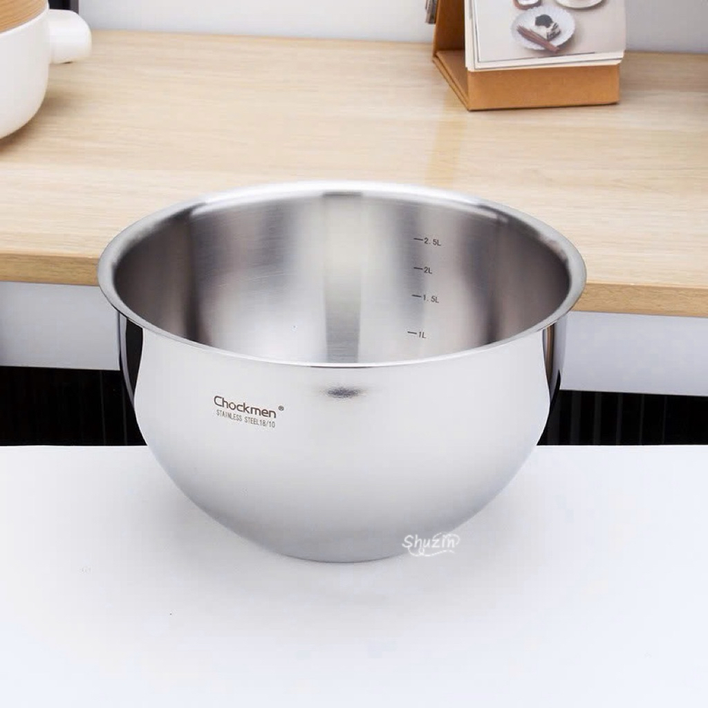 Tô trộn đa năng inox 18/10 Chockmen - C396 / C397