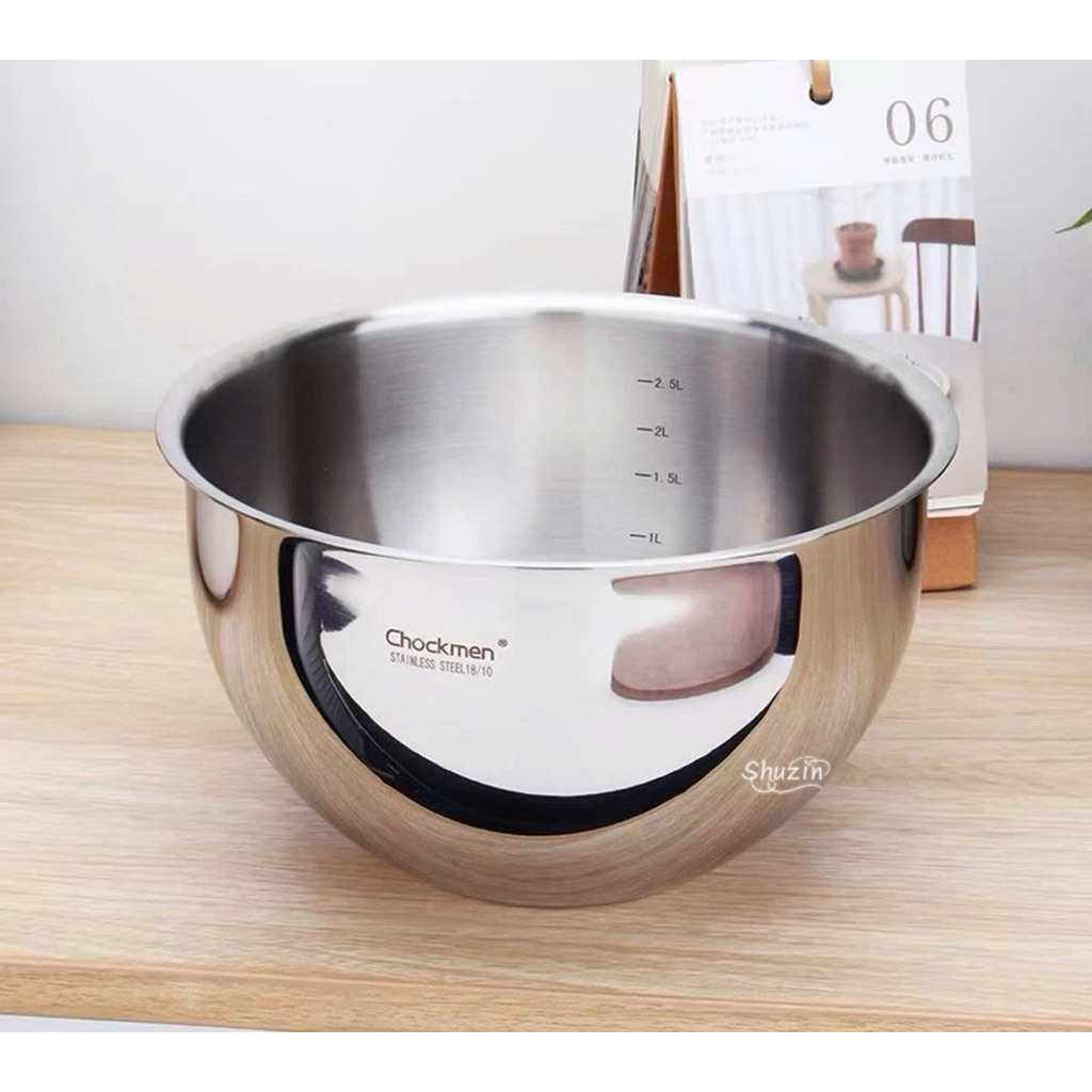 Tô trộn đa năng inox 18/10 Chockmen - C396 / C397