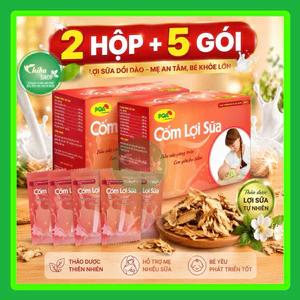 Cốm lợi sữa PQA [TẶNG 2gói]- giải pháp ít sữa, tắc sữa, sữa loãng