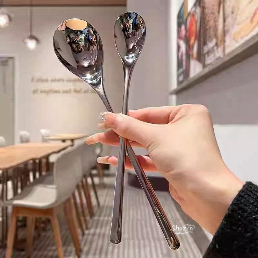 Thìa inox cán dài Chockmen C301N - C301B - C301A