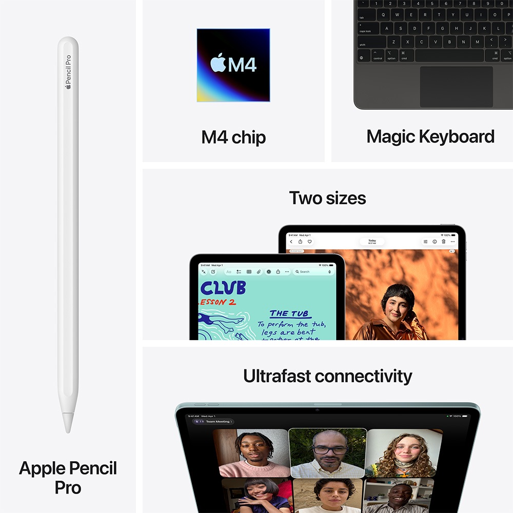 Máy tính bảng Apple iPad Air M4 11 inch Wifi 128GB 2026 (Chip M4 | RAM 12GB | Liquid Retina) | BigBuy360 - bigbuy360.vn