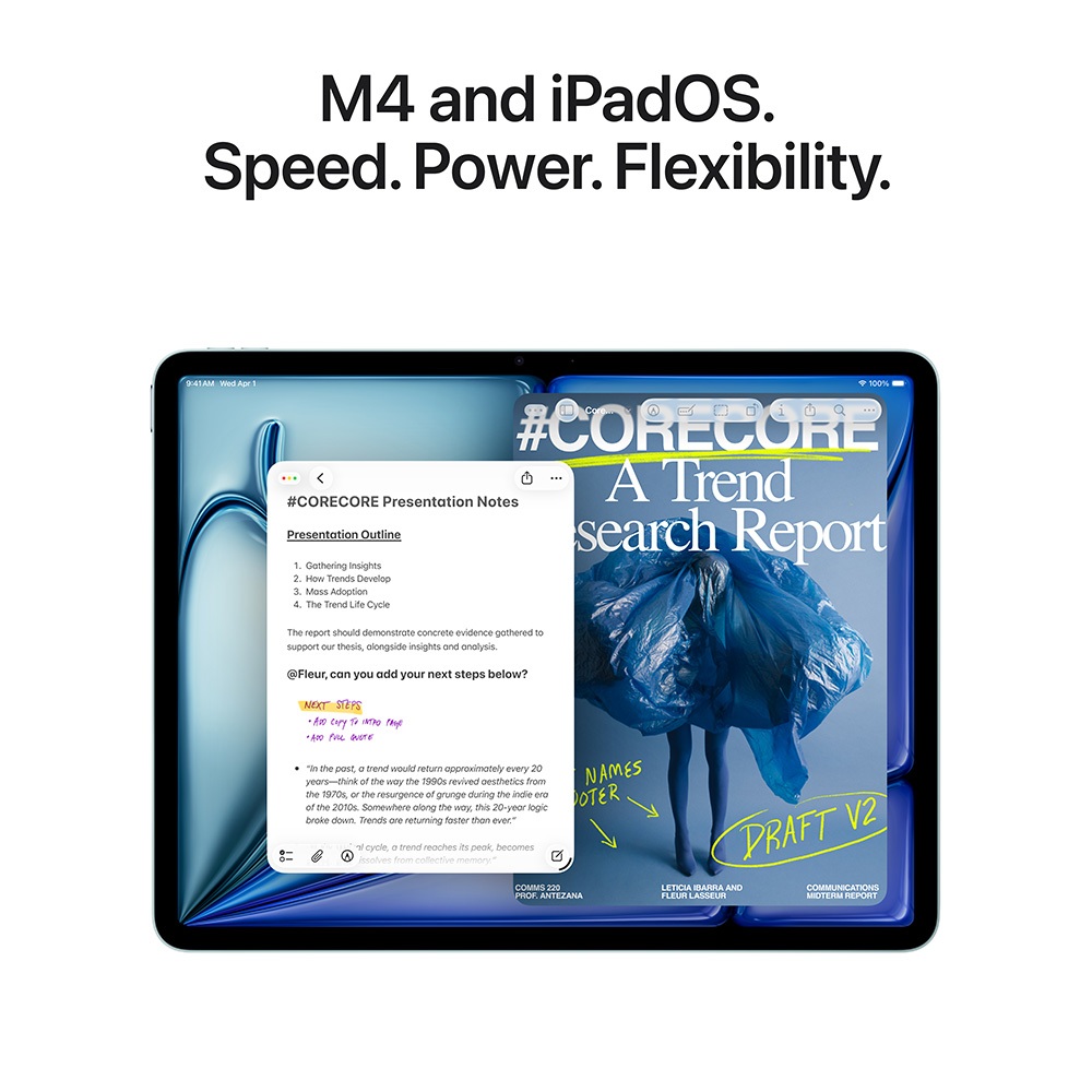 Máy tính bảng Apple iPad Air M4 11 inch Wifi 128GB 2026 (Chip M4 | RAM 12GB | Liquid Retina) | BigBuy360 - bigbuy360.vn