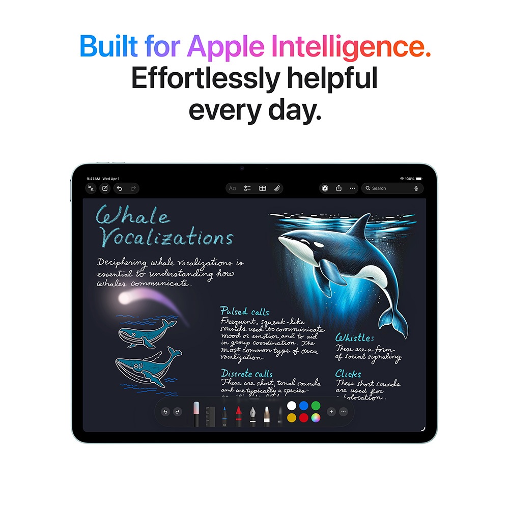 Máy tính bảng Apple iPad Air M4 11 inch Wifi 128GB 2026 (Chip M4 | RAM 12GB | Liquid Retina) | BigBuy360 - bigbuy360.vn