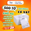 Giấy In Nhiệt A6 Tệp 500 Tờ VUILEE RETAIL Chống Nước In Đơn Shopee TMĐT Giá Siêu Rẻ