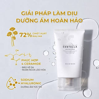 Kem dưỡng da giảm mụn Chiết Xuất Rau Má Skin1004 Madagascar Centella Soothing Cream 75ml (Mẫu mới)