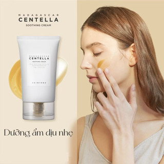 Kem dưỡng da giảm mụn Chiết Xuất Rau Má Skin1004 Madagascar Centella Soothing Cream 75ml (Mẫu mới)