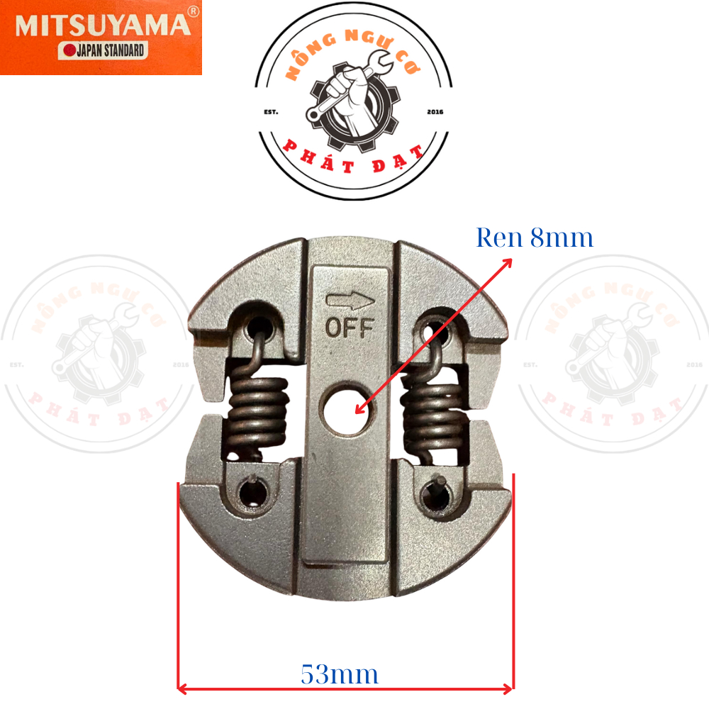 Combo Bộ Chuông Bố máy cưa 2500 MITSUYAMA sử dụng xích V3 mini (xích 91)